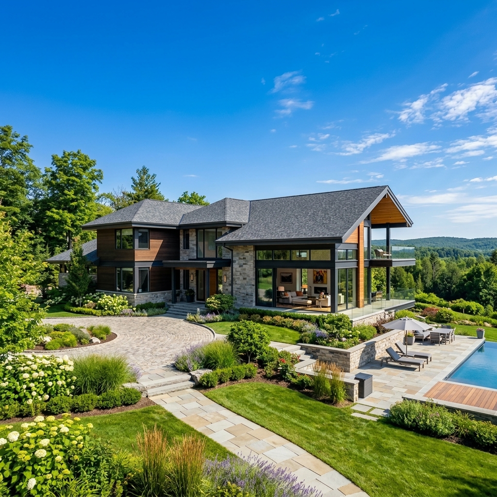 Bright modern roofing